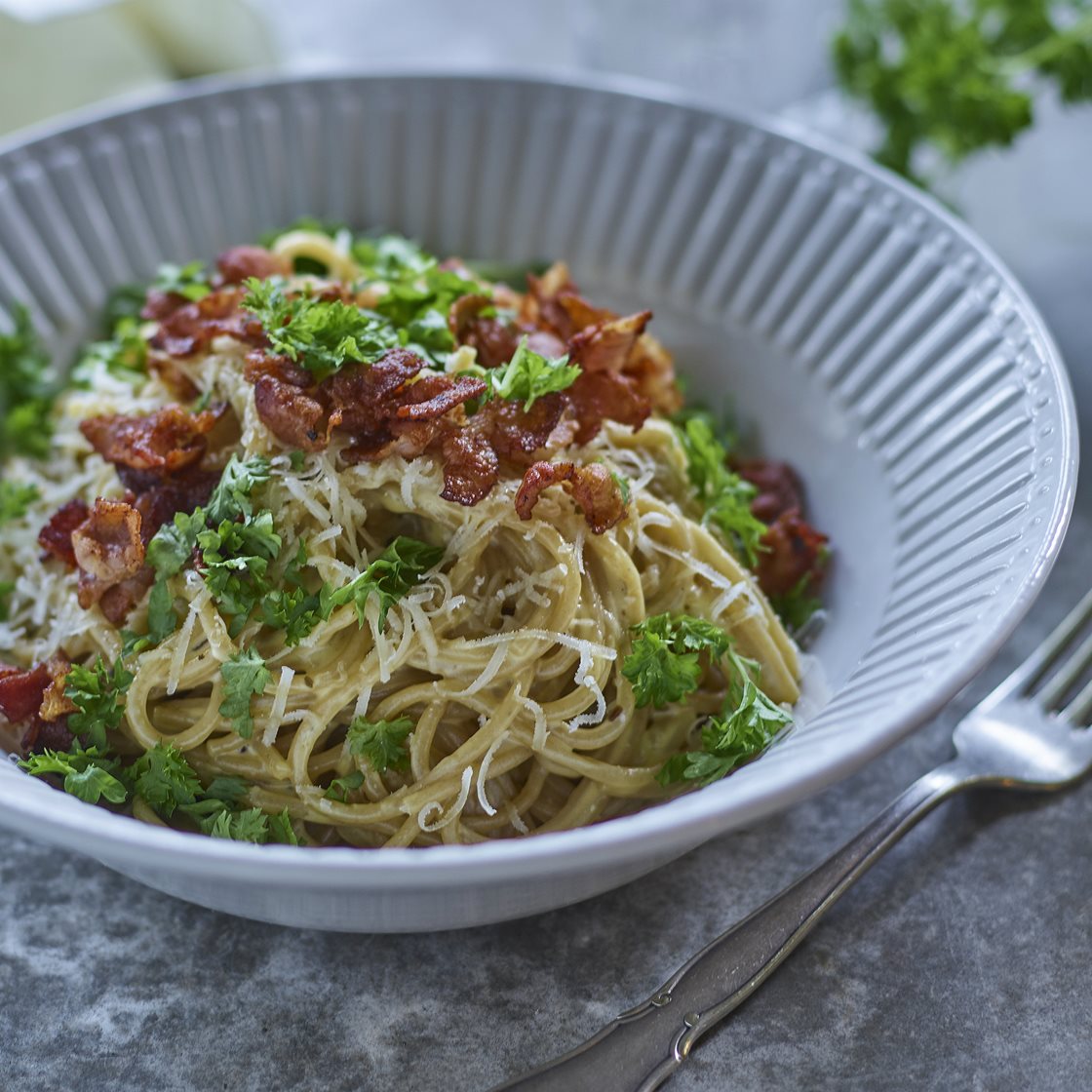 Klassisk Spaghetti Carbonara Opskrift Retnemt