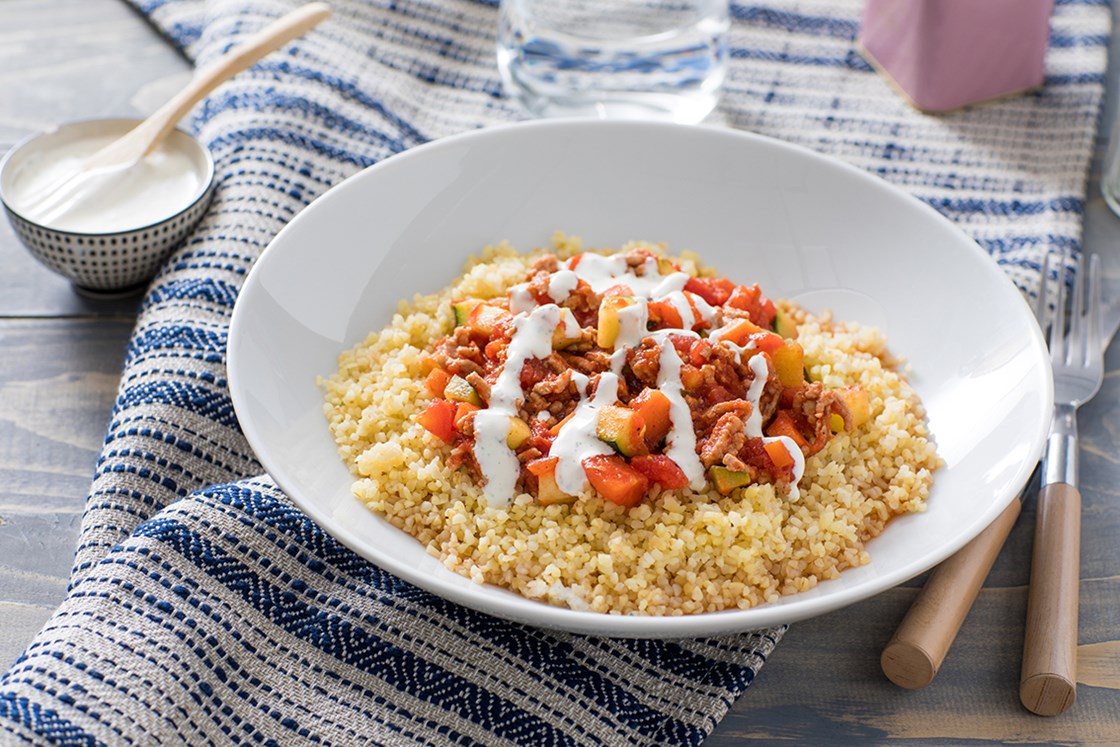 Kjøttgryte med bulgur