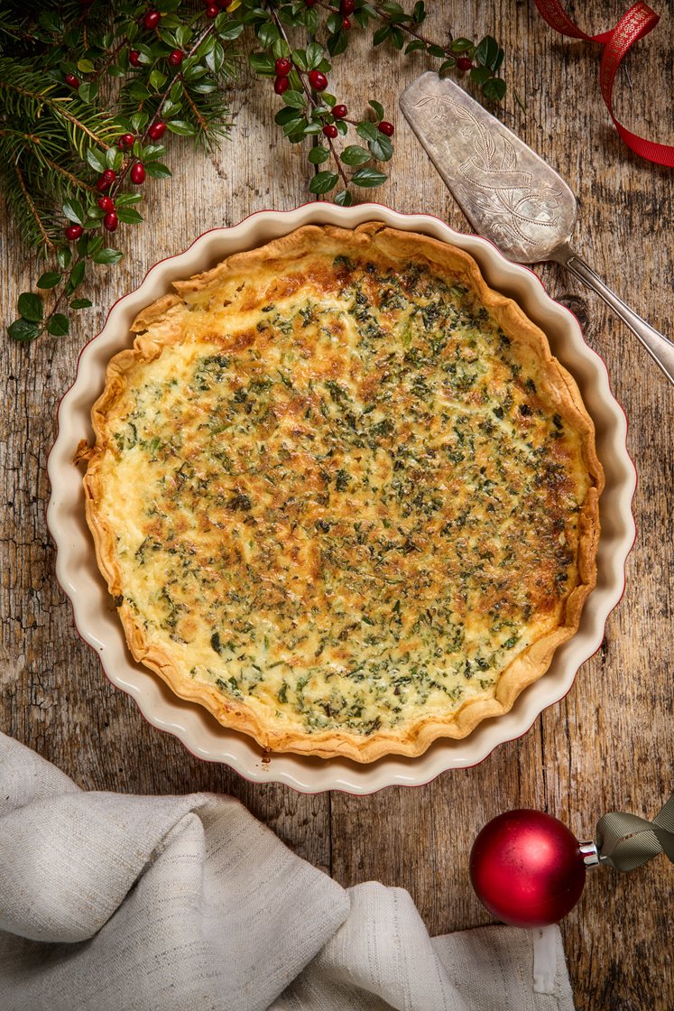 Grönkålspaj med Västerbottensost