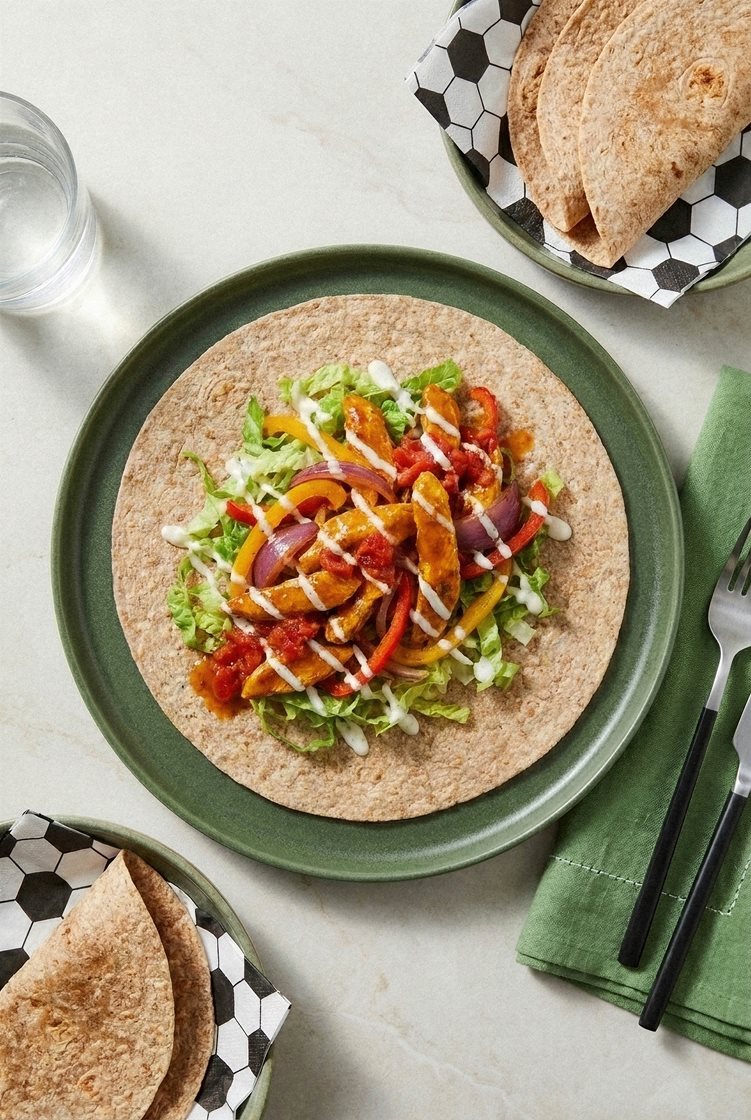 Texmex fajitas med kylling