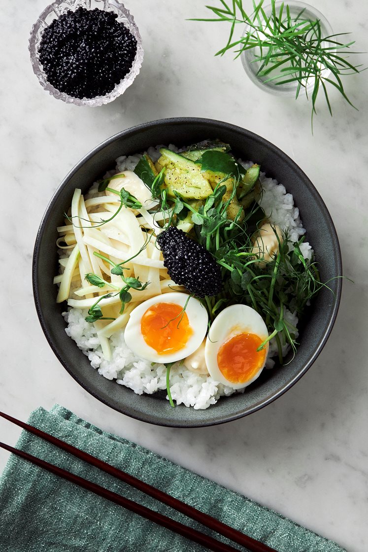 Sushibowl med nordiska smaker