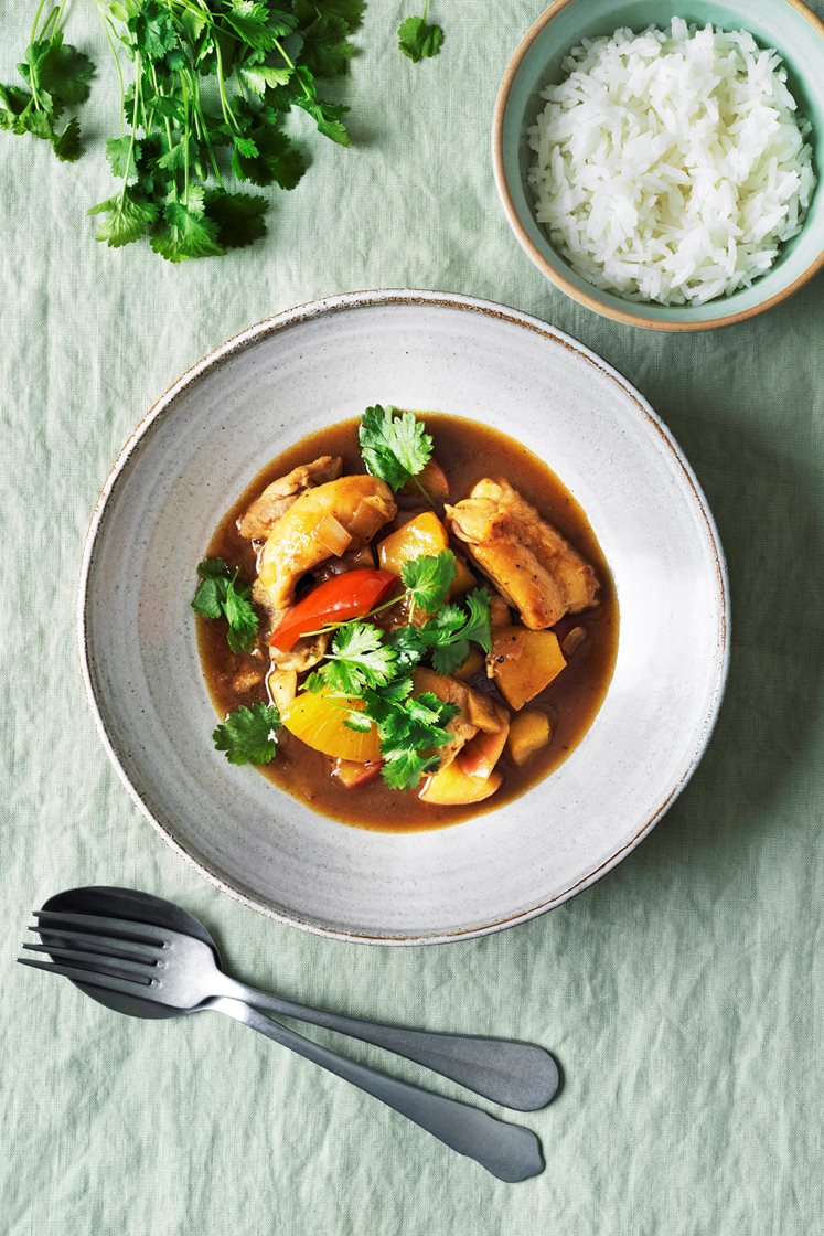 Sweet n' sour chicken med jasminris och koriander Linas Matkasse