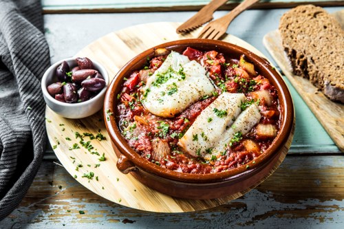 Bacalao på lettsaltet torsk 