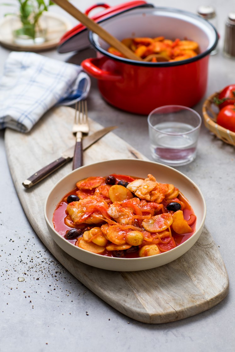 Bacalao med lettsaltet torsk og steinovnsbakt brød