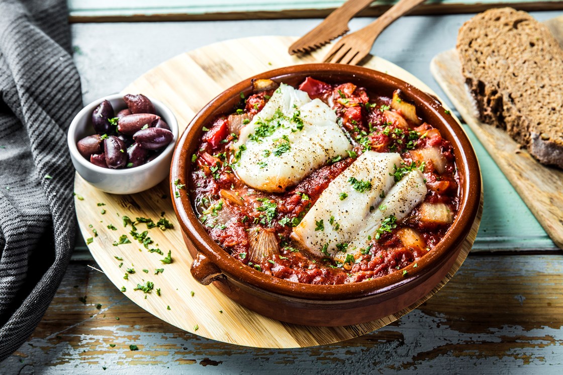 Bacalao med lettsaltet torsk 