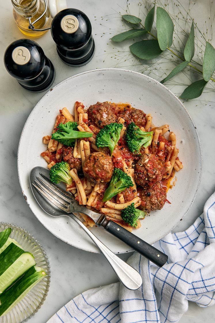 Polpette al pomodoro - italienska köttbullar i tomatsås