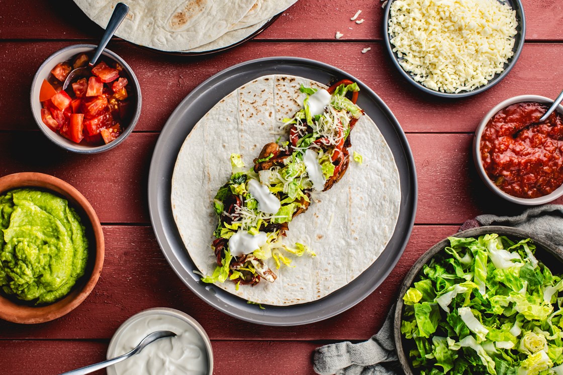 Tex-Mex: Kyllingfajitas for hele familien