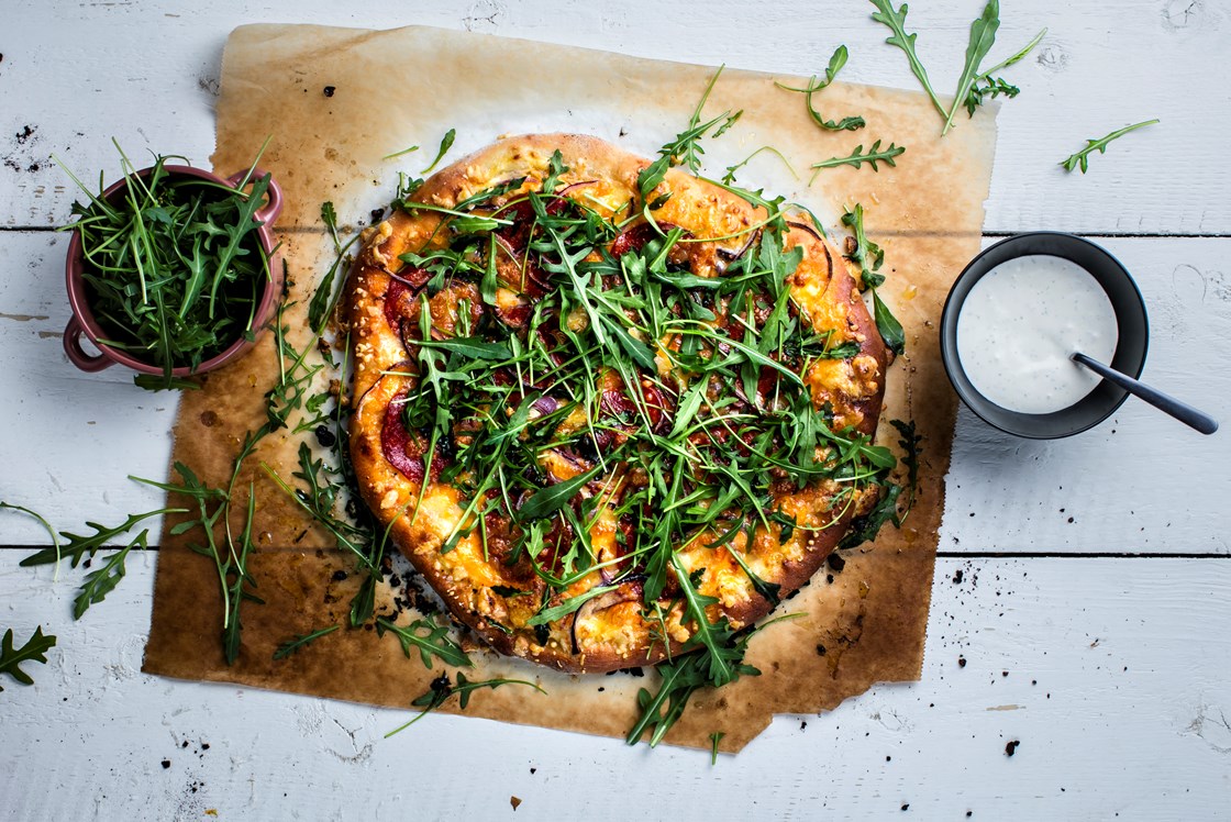 Pizza: Blanca 