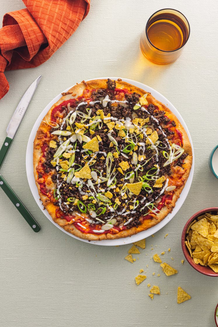 Tex mex-pizza