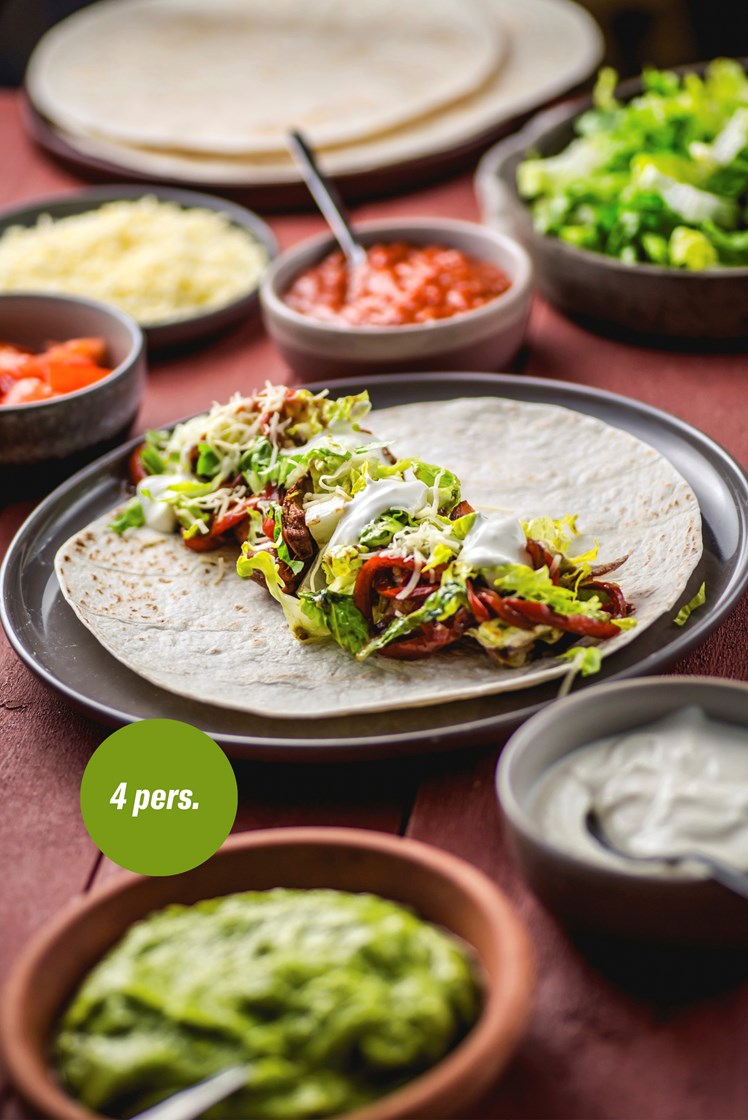 Kyllingfajitas
