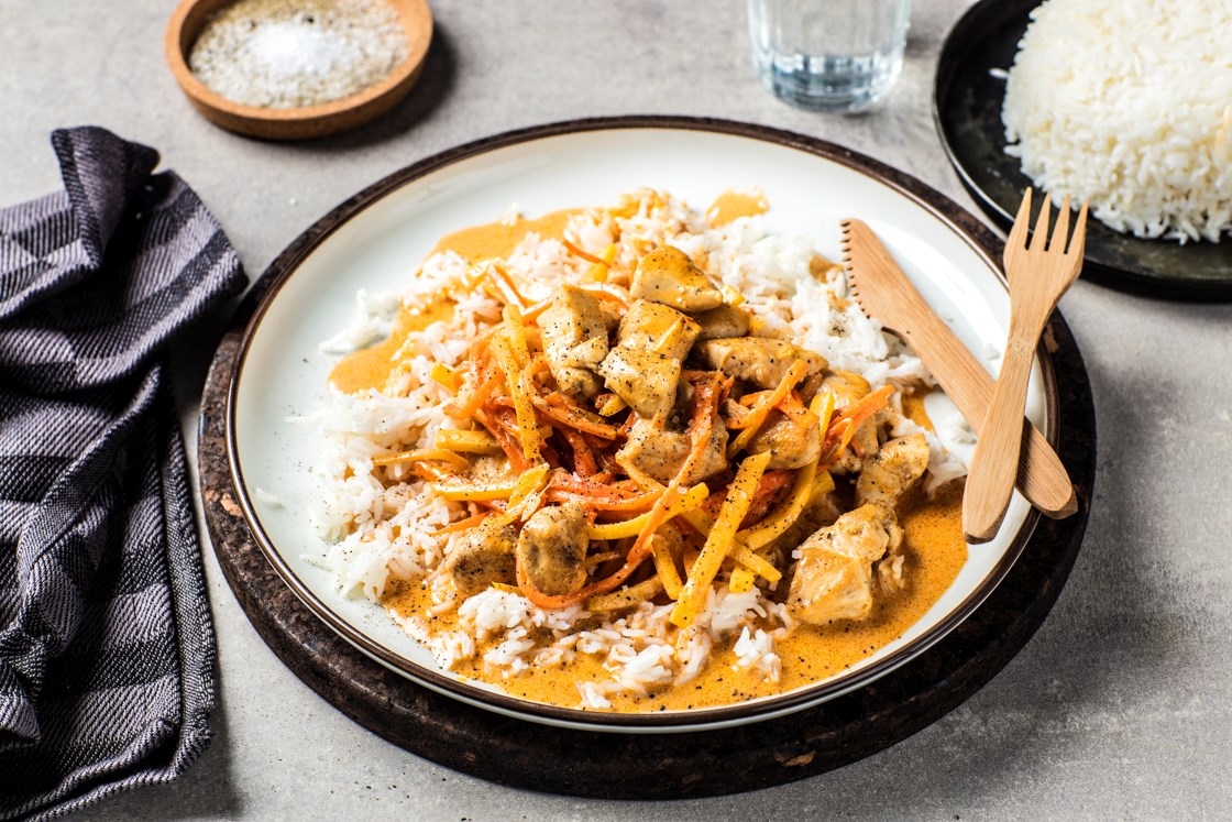 Kylling thai red curry