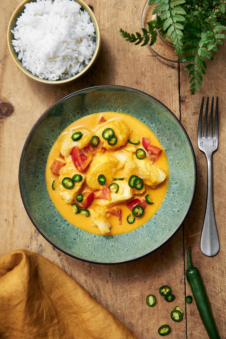 Goa fish curry - Indisk fiskcurry med ingefära och kokosmjölk