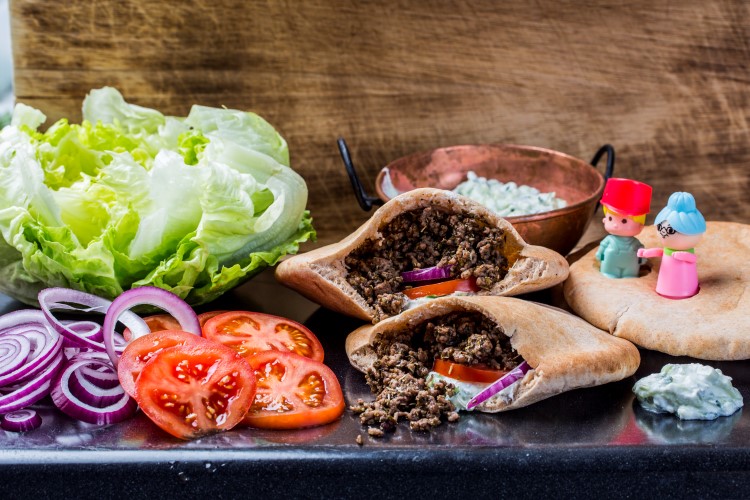 Gyro med tzatziki
