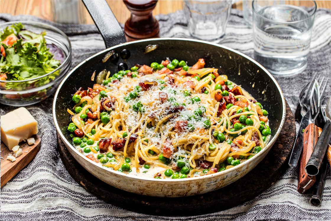 Pasta carbonara