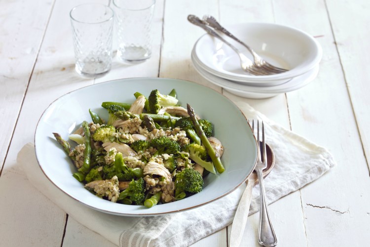 Lun kalkunsalat med gremolata