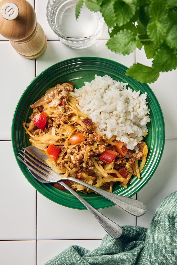 Kalkonfärscurry med kokosmjölk