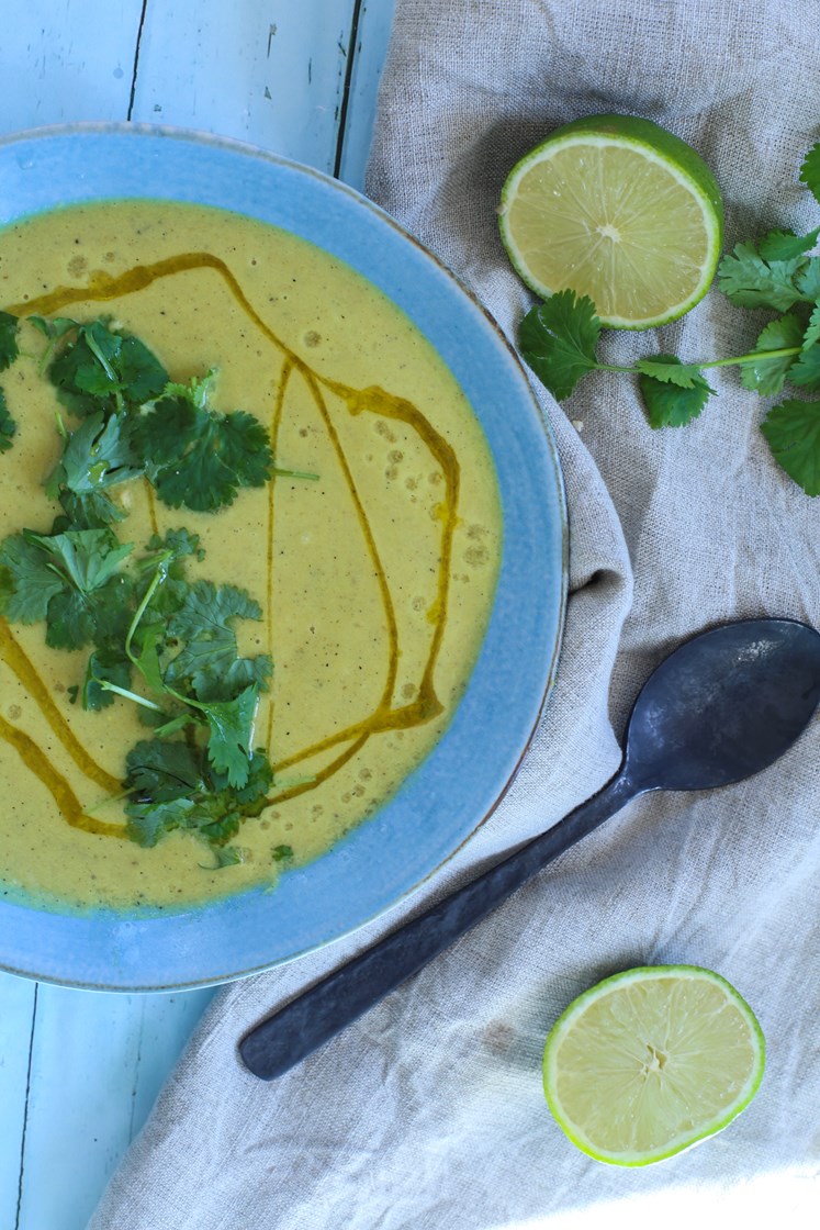 Thai-inspirert blomkålsuppe