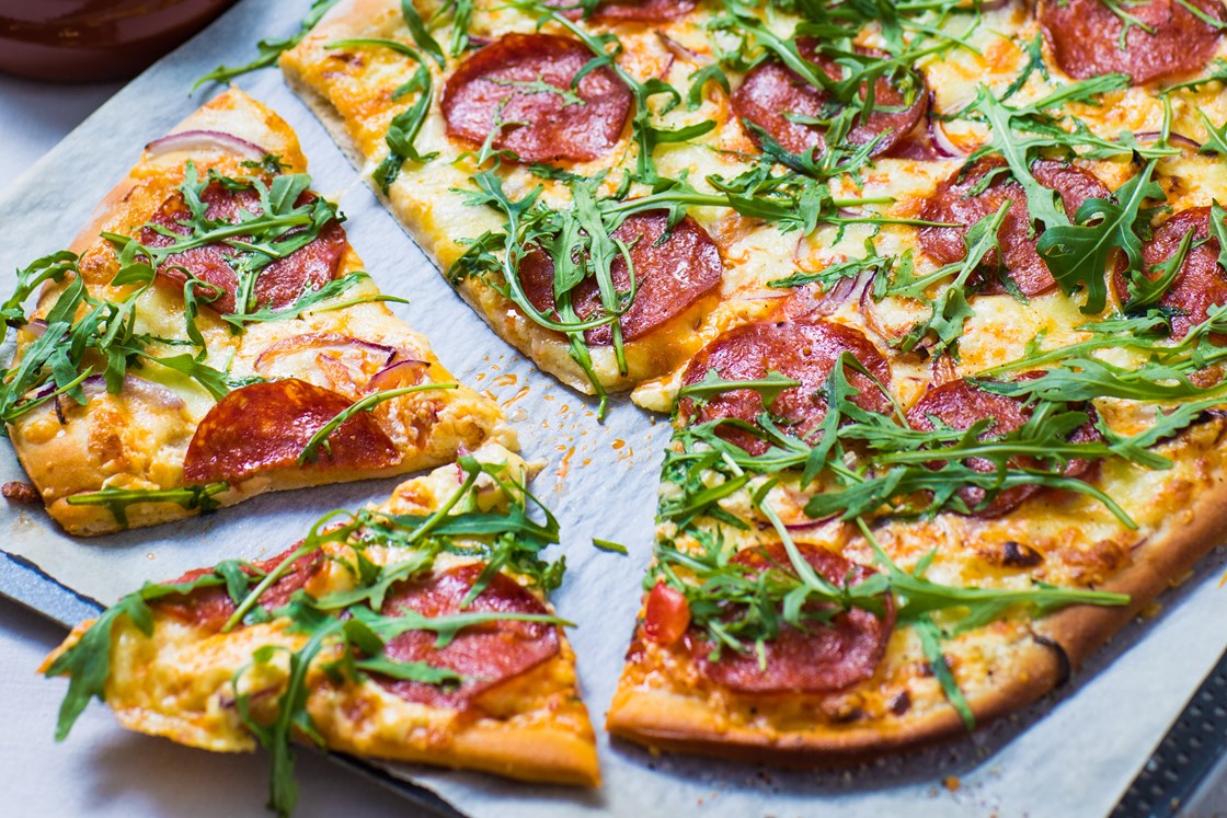Pizza: Meat Lover og Pizza Blanca 