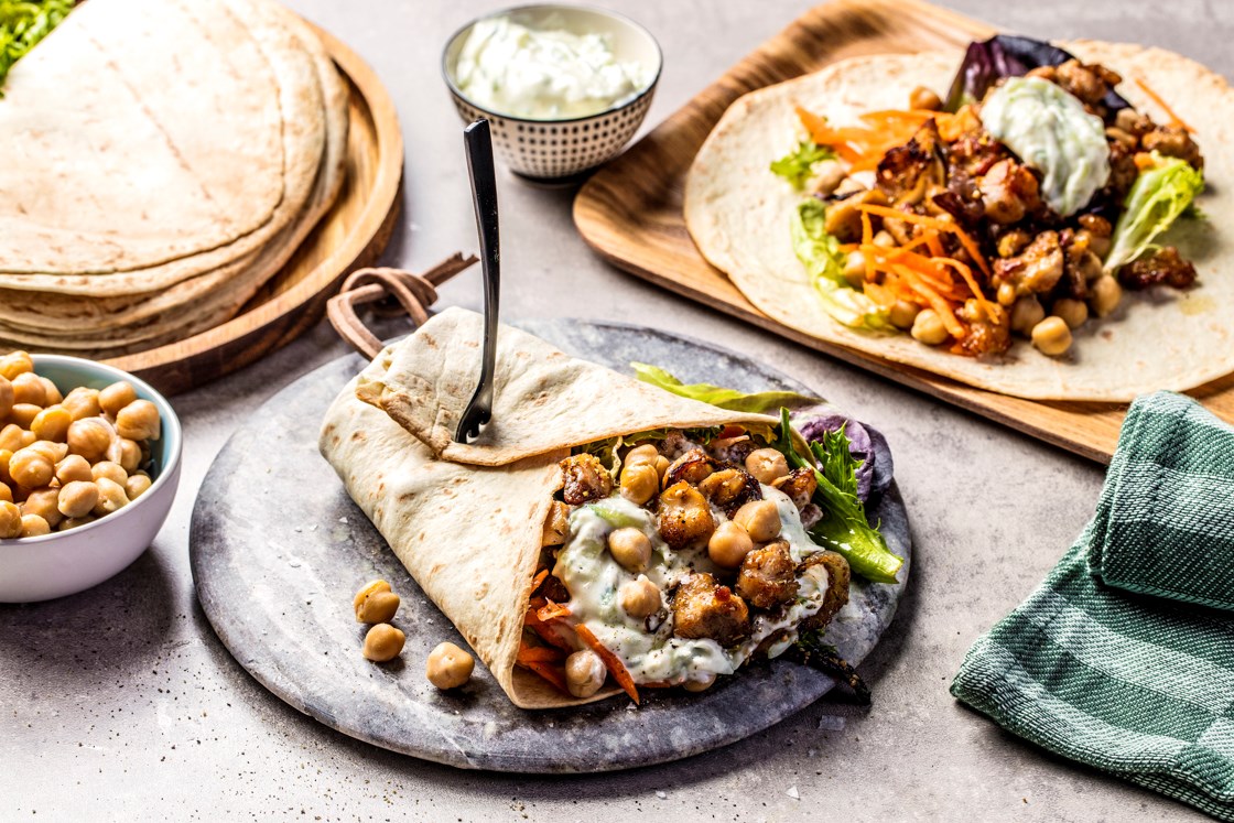 Kyllingwrap med tzatziki
