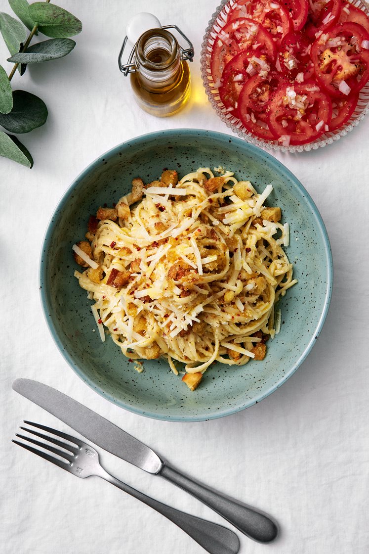 Pasta ai carciofi ca' muddica - siciliansk kronärtskockspasta 