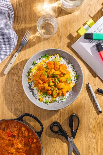 Quick butter chicken