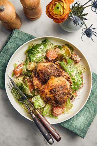 Citrusbagt kyllingelårsteak
