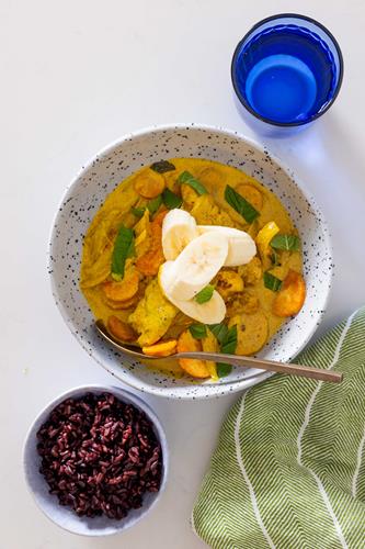 Kerala kylling med banan