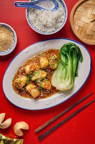 Tángcù yú - Fisk i sursød sauce