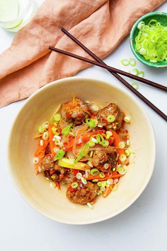 Kinesiske sichuanfrikadeller