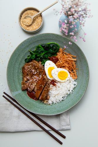 Japansk kotelet med lyn-kimchi